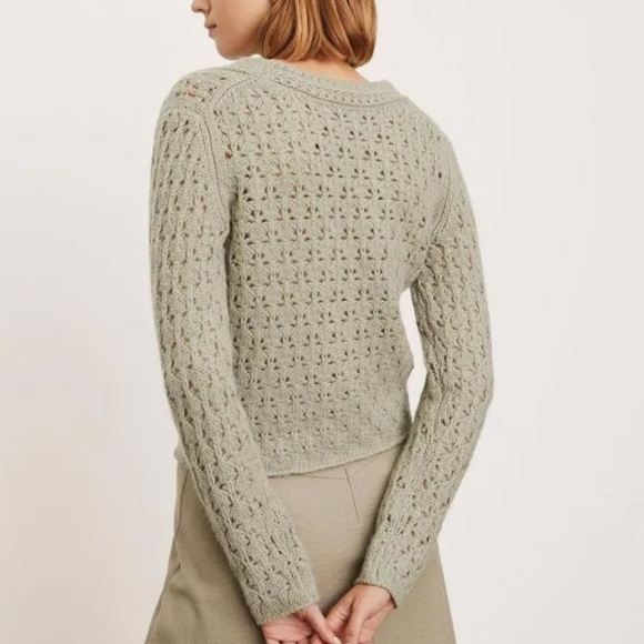 Vince Crochet Cardigan and Camisole Set - Picture 5 of 11